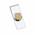 Ovations - Tribute Sterling Silver Money Clip w/ 10K Gold Insert